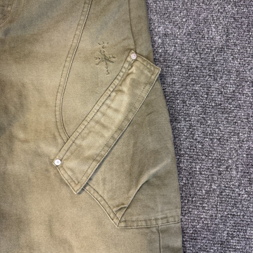 Nike Jordan X Travis Scott Khaki Cargo Pants Womens Size 0 FD9119-325 NWT - Picture 4 of 13